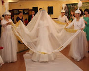 Выход невесты с вуалью